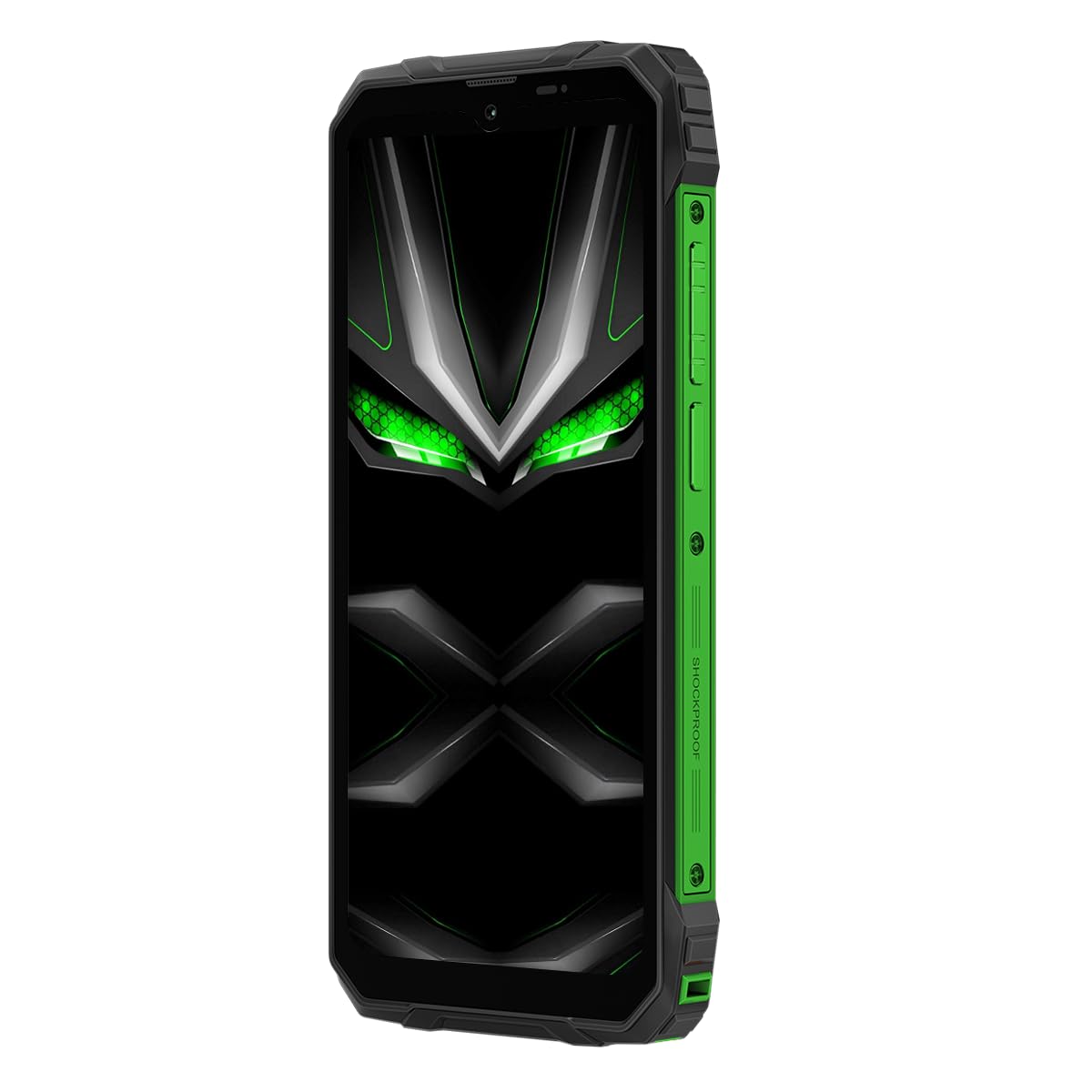 Blackview FORT 1 | 6,56" HD+ 90Hz | 18GB RAM + 256GB (2TB) | Verde | Smartphone Rugged | Android 15 | Fotocamere 16MP + 8MP | Batteria 10000mAh | IP68/IP69K | NFC | Dual SIM | 2 anni di Garanzia