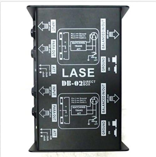 LASEDB-02 - Professional Dual Channel Passive Direct Box.