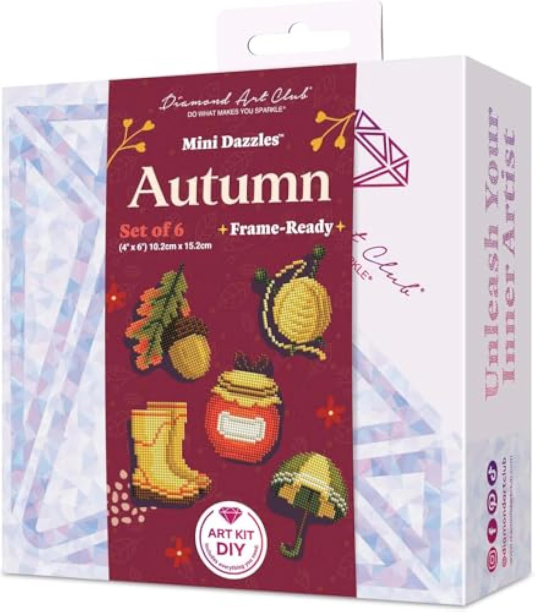 Autumn Mini Dazzles Fun DIY Painting Kit for Adults