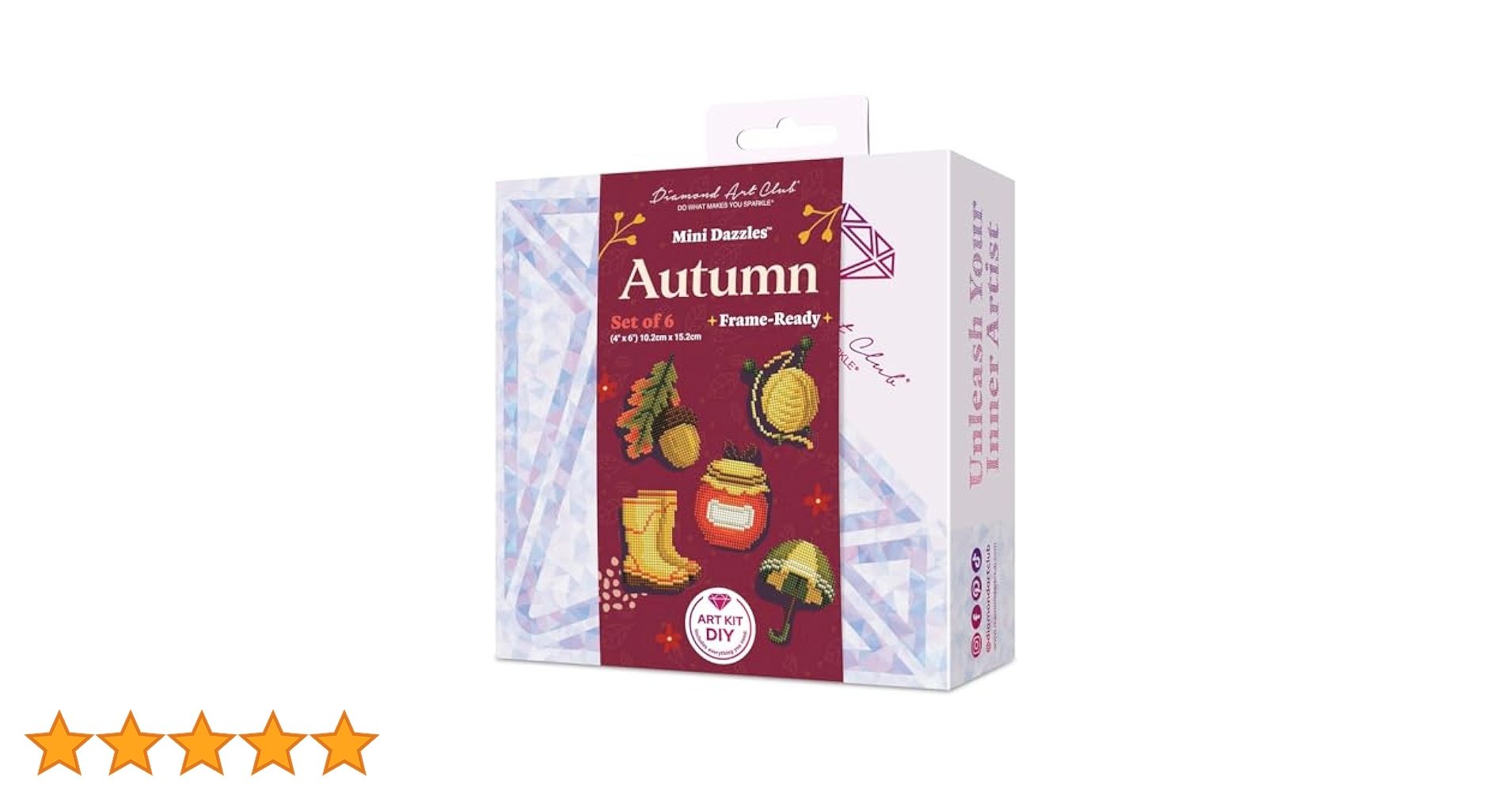 Amazon.co.jp: DIAMOND ART CLUB Autumn Mini Dazzles™、楽しい