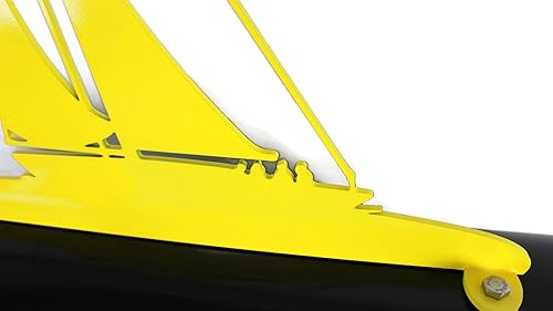 Vista 138 de Hobby, Recreation and Career Style Metal Powder Coated Mailbox Topper (Excavator, Matte Black) Negro mate,Dark Yellow,Blue,Copper,Gris-oscuro,Gloss