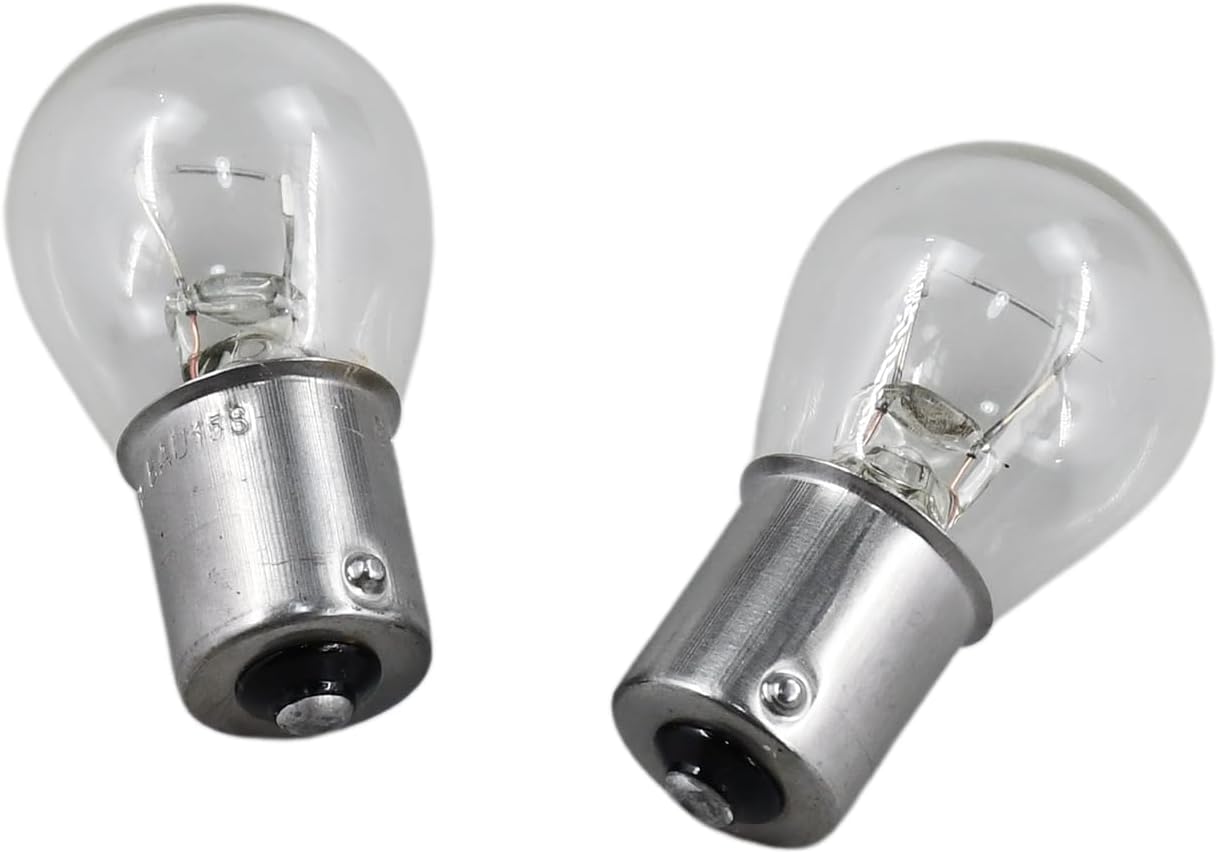 AD2062R Headlight Bulb GE1156 Compatible with John Deere Tractor Mower 102 115 318 D100 D170 E100 G100 G110 GX255 GX325 L100 L110 LT150 SST15 X300 X350 X520 X534 Equipment Bulb, 2 Pack