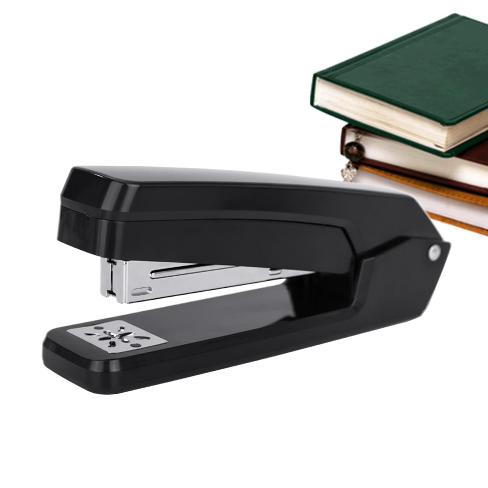 Heavy Duty Stapler | Desk Stapler Heavy Duty | 50-Sheet Capacity Bookbinding Supplies for Home School Classroom Teacher Warehouse Packaging Crafting