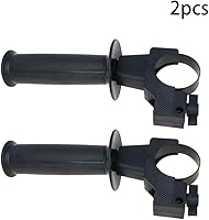 Vista 2 de Utoolmart Mango lateral auxiliar de carcasa de plástico negro para amoladora angular 2pcs