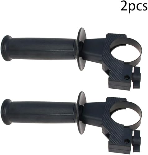 Miniatura 2 de Utoolmart Mango lateral auxiliar de carcasa de plástico negro para amoladora angular 2pcs