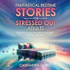 Fantastical Bedtime Stories for Stressed Out Adults Audiolibro Por Cassandra Moriz arte de portada