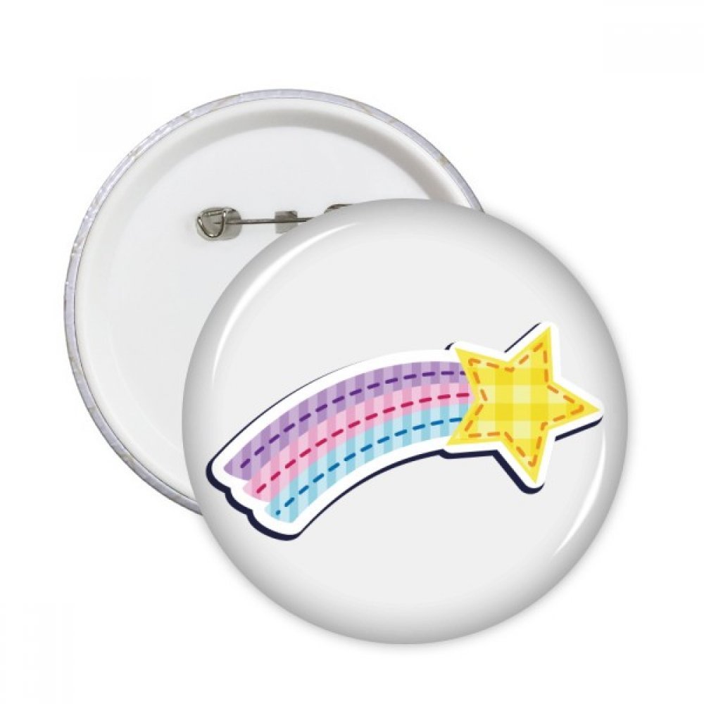 Badge bouton univers XXL multicolore : finitions soignées pour customisation de vêtements - 3