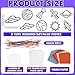 Lonfliness 32 Sets Solar System Suncatchers Crafts Kit DIY Outer Space Window Stained Glass Effect Paper Planet Home School Classroom Decoration Art Craft Creative Activity Project Gift Favor