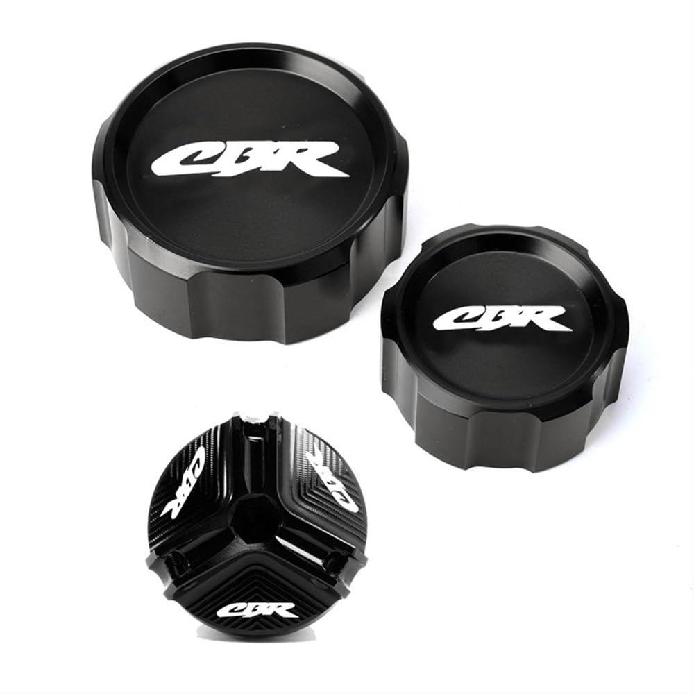 Fluido Freni Coperchio Serbatoio Per CBR1000RR 2004-2019 Accessori Moto Anteriore In Alluminio Serbatoio Freno Posteriore Coperchio Cilindro Fluido Tappo Filtro Olio Motore