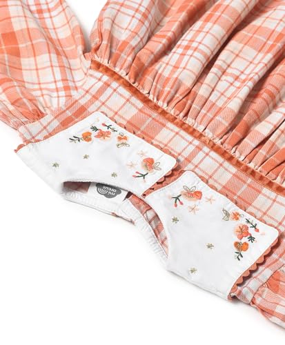 Image of Mi Arcus Corduroy Collar Dress for Baby Girl