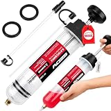 SEDY 500CC Fluid Extractor, Multi-Purpose Oil Syringe, Oil Suction Pump, Manual Extraction and Filling Pump, Automotive Oil Syringe(17.6 Oz./0.45 Qt./500 CC)
