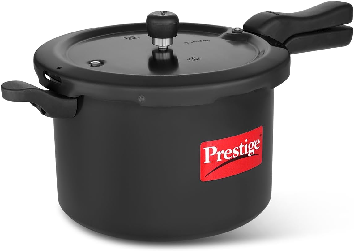 TTK Prestige SVAHA5 Prestige Svachh Pressure Cooker HA 5 L, 5-Liter, Black