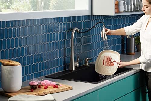 Maxton Kitchen Faucet with Soap Dispenser: Stylish Solution Busy Kitchens