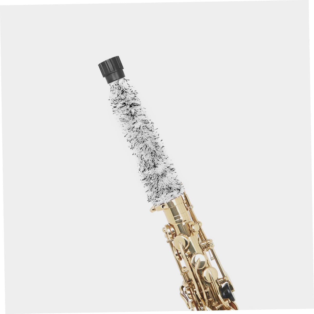 Vaguelly Saxophone Cleaning Kit Alto Sax Mouthpiece Brush Strong Absorption for Efficient Use
