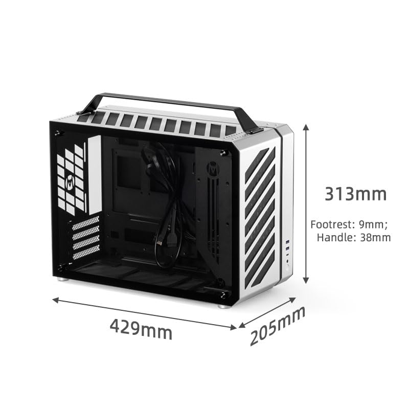 Torre PC compacta Mechanic Master C30Pro para oficinas elegantes 3