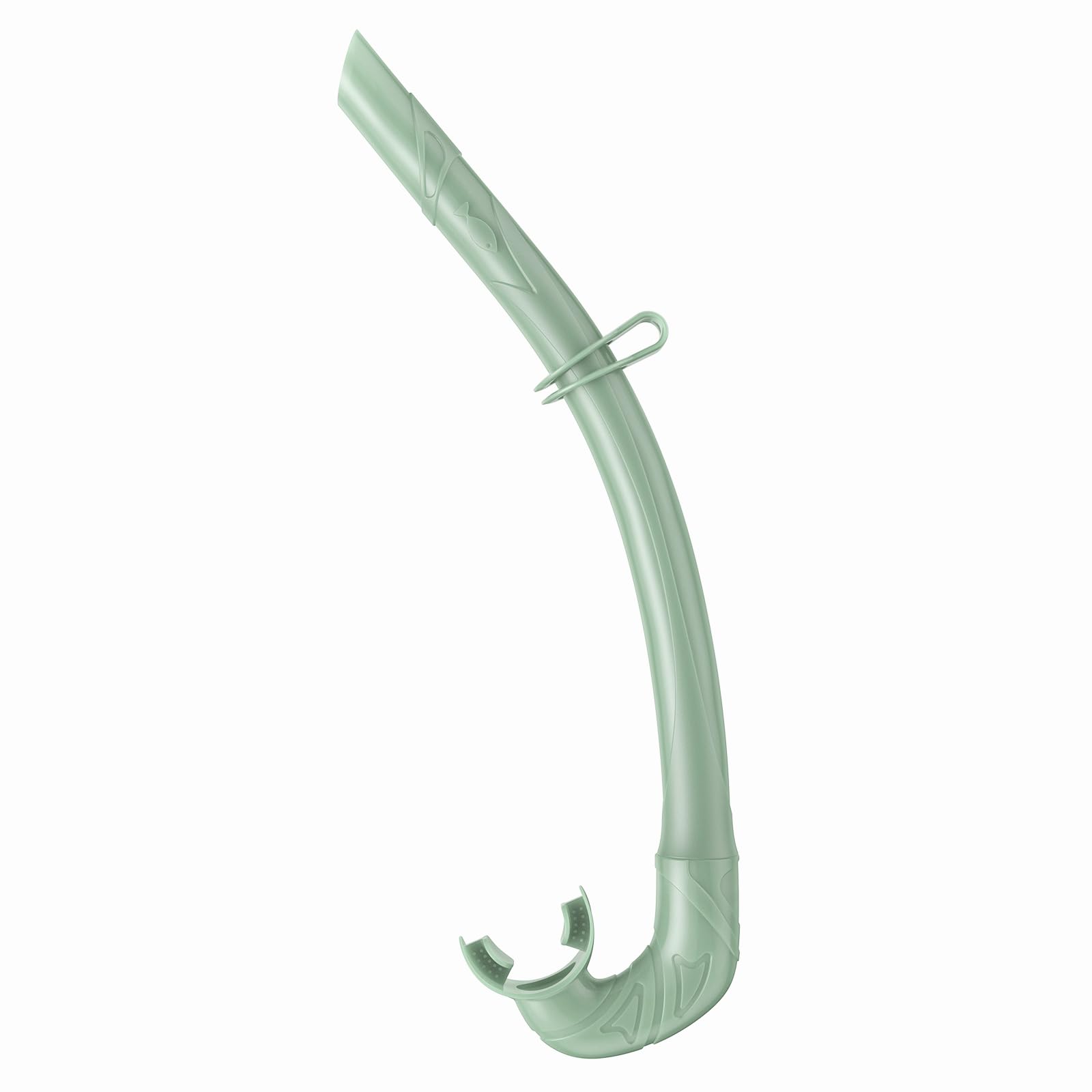 WSTOO Adults Diving Snorkel Breathing Tube Silicone Flexible Foldable Snorkel Anti-Drop for Freediving Swim Training,Diving and Scuba Diving,Easy to