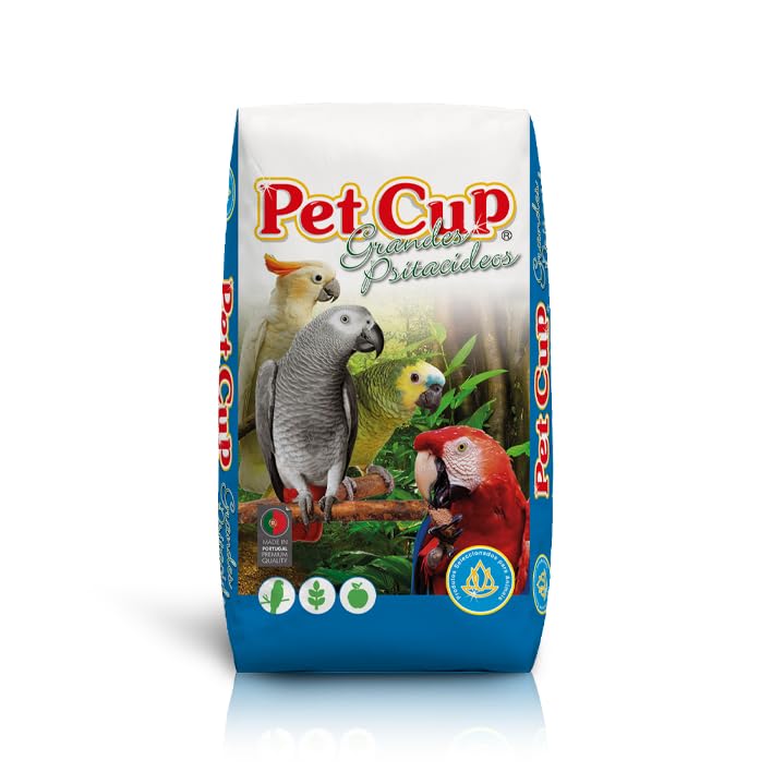 Alimento Loros y cotorras Saco 15 Kg PET CUP. Semillas Naturales para Aves