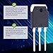 Bloepum 5PCS 40N60FD2 SGT40N60FD2 SGT40N60FD2PN 40A 600V Transistor TO-3P - High Efficiency & Fast Switching