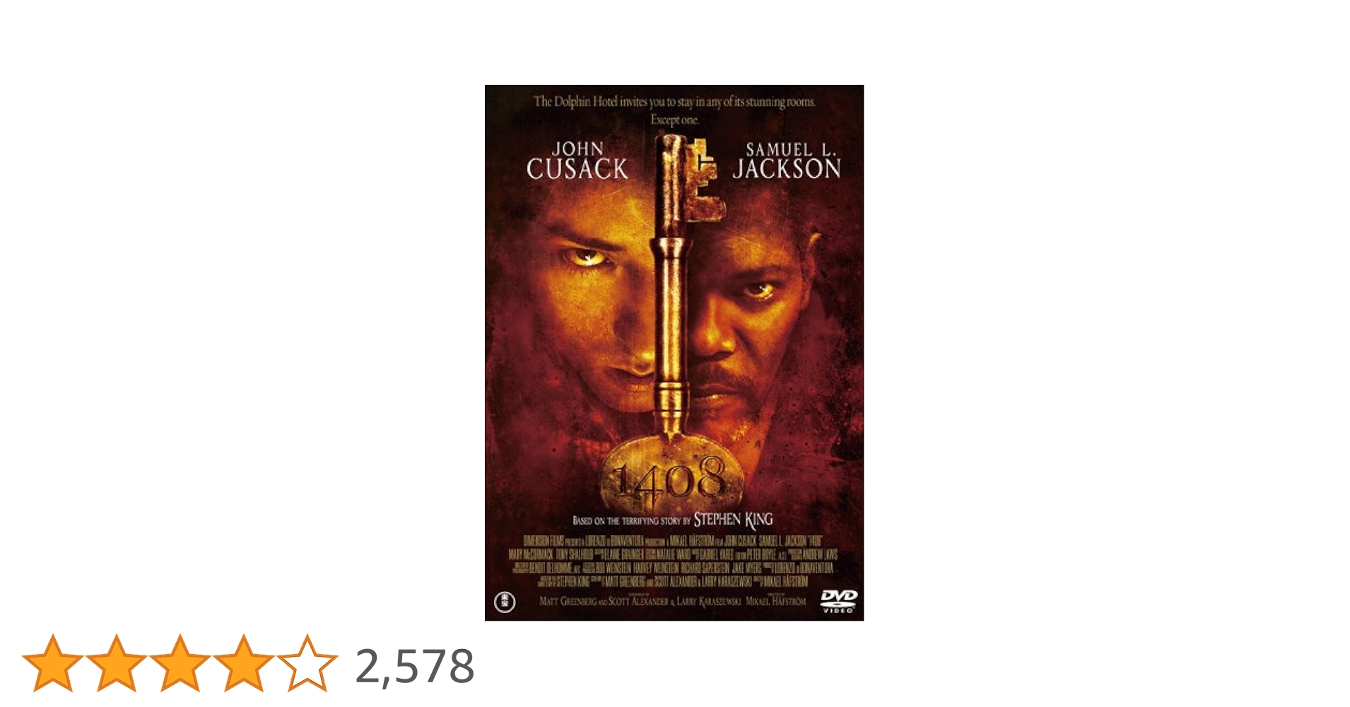 Amazon.co.jp: 1408号室 [DVD] : ジョン・キューザック