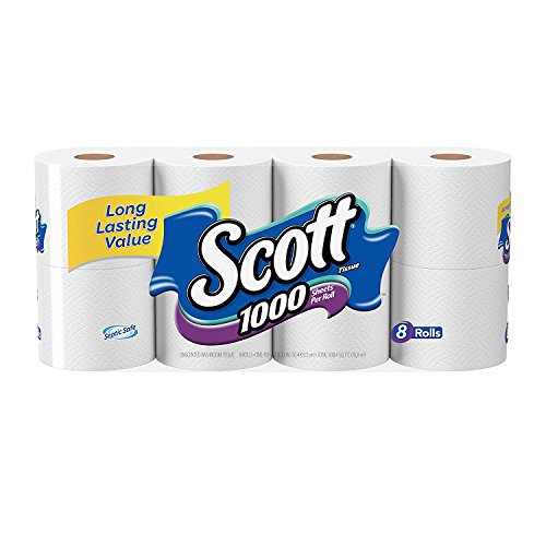 Scott Pañuelos de baño blancos (caja de 6)
