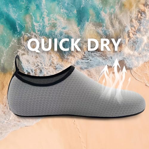 North Bund Zapatos De Agua para Mujer Hombre Playa Secado Rápido Zapatillas Escarpinescalcetines Buceo Antideslizante Ligeros Calzado Deportes Acuáticos Surf Yoga Piscina Deporte Natación Acuàticos - imagen 5