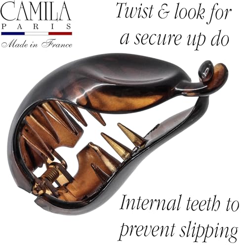 Pinza para cabello pequeña de 2.75 pulgadas estilo Camila Paris miniatura 4