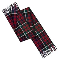 TARTANS - A GIFT TO THE WORLD FROM THE SCOTS: This lightweight scarf (180x25 cm) features a charming Pink and Pink check design, proudly showcasing the MacDonald of Clanranald Tartan. The Scottish Tartan tag adds a touch of authenticity, making it a ...
