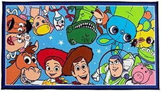 Toy Story 4 'Jumble' 55 x 100cm Bedroom Rug Matches Bedding