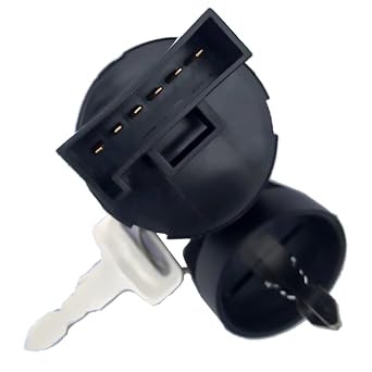 6 Pins Terminal Ignition Key Switch Replaces for Polaris Trail BOSS 330 2004 2005 2006 2007 ATV Trail Blazer 250 Ranger Crew RZR 4 XP S Pro RMK Off/on/Start 3 Position