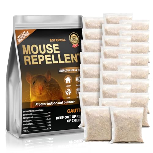 Mouse Repellent Pouches Dark Master