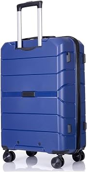 BKEKM Carry On Luggage Travel Luggage Combination Lock Luggage Eco-friendly Pp Suitcases 20/24/28 Inch Luggage Suitcase Zipper Trolley Luggage Lightweight