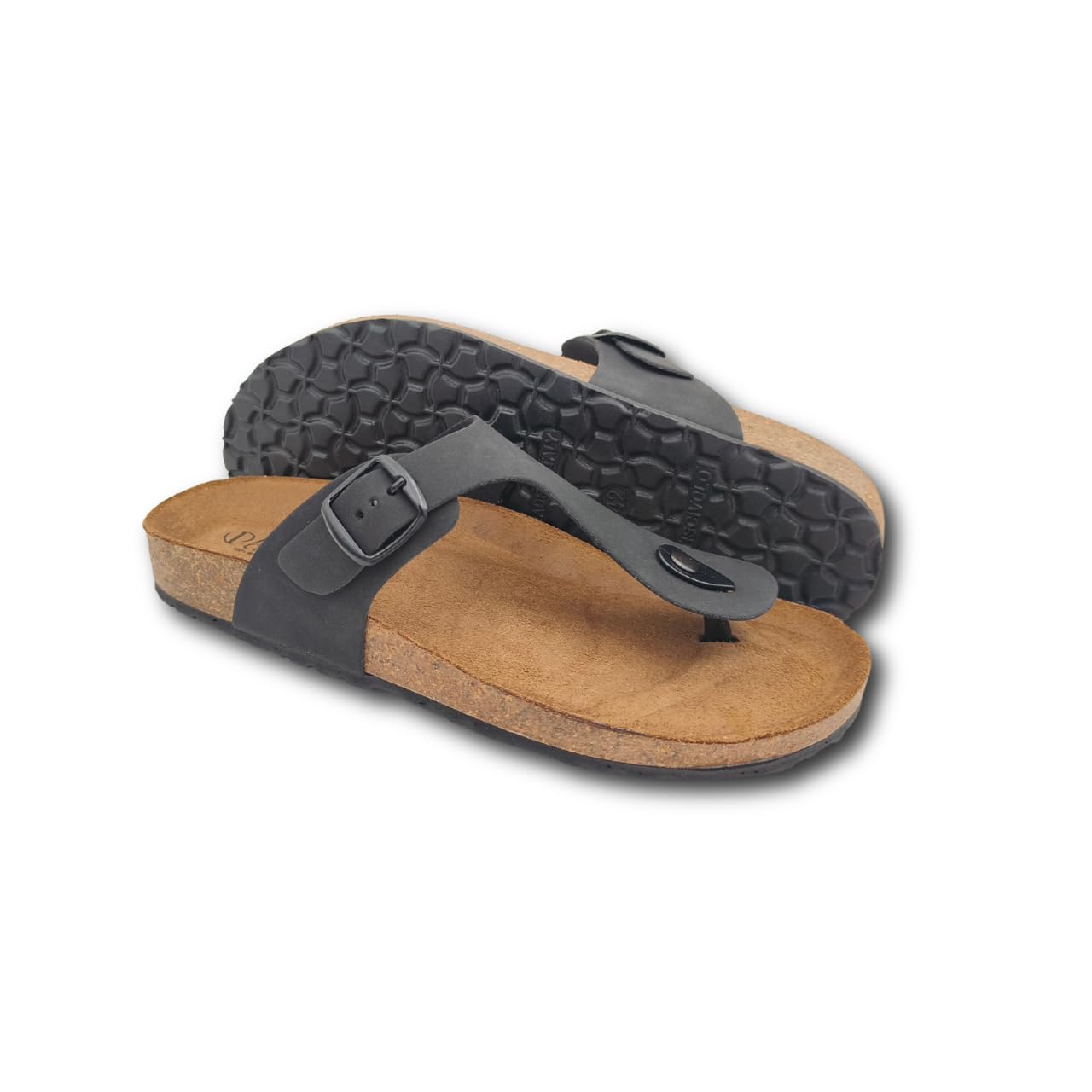 Sandali Uomo Estivi, Infradito in Pelle, Eleganti Ciabatte Estive in Cuoio, Sandalo per Mare, Casa, Spiaggia Made in Italy