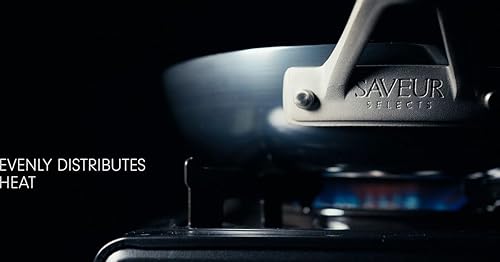 Miniatura 2 de Sartén NITRI-BLACK de acero al carbono de 10 pulgadas, lista para inducción, serie Voyage