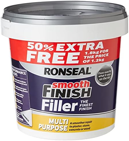 Ronseal 36546 Multi Purpose Wall Filler, White, 1.8 kg