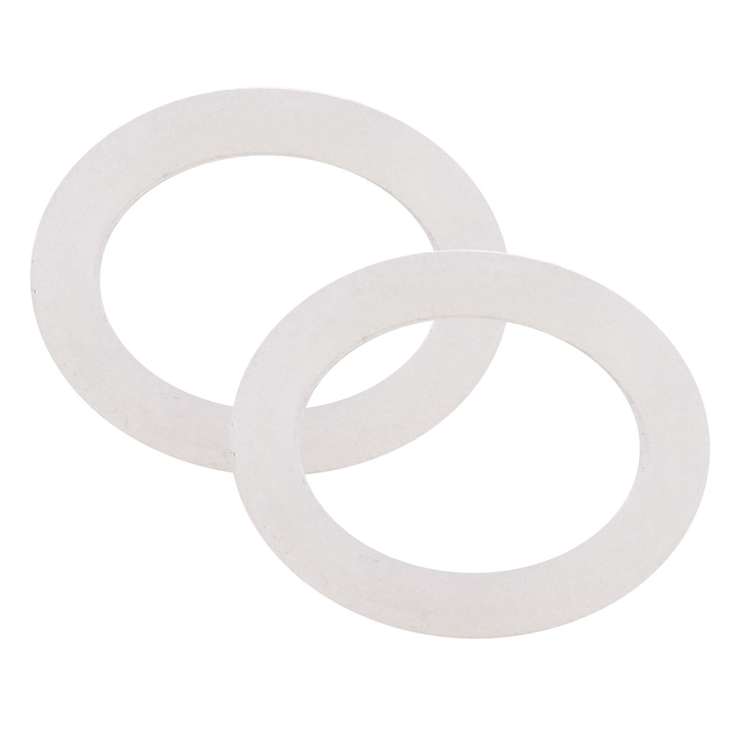 DERNORD Silicone Washer Gasket Sealing O-Rings, 41mm / 1.6 (Pack of 2)