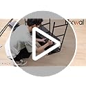 Fixwal Dresser for Bedroom TV Stand for 55 Inch TV with Charging Station and LED Light, Fabric Chest of Drawers, 8 Drawer Kids Dressers for Boys Bedroom, Living Room, Closet (Black)