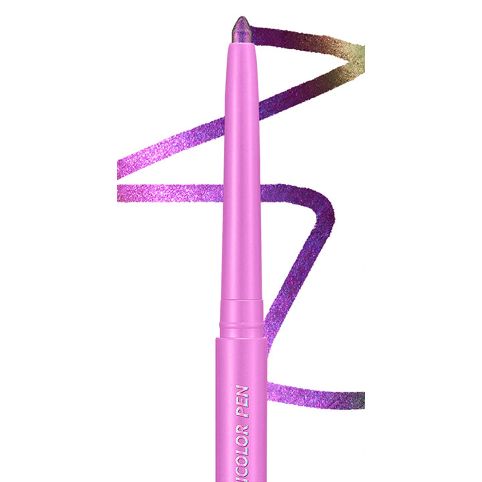 dPois Bold Look Eyeliner - Matte Multichrome Pigmented Waterproof Purple B One Size