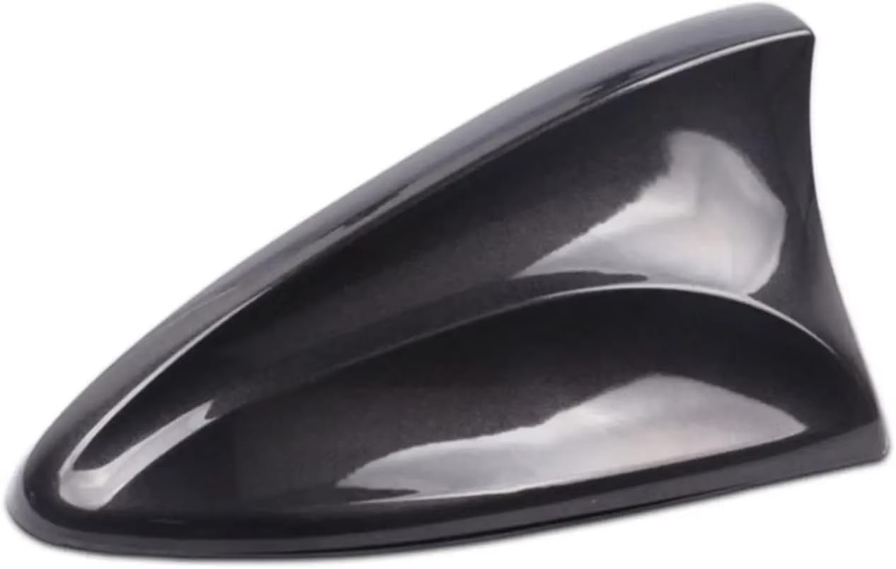 ONEMAJI Car Shark Fin Antenna for MG MGS6 EV Trophy 2025 2026, Waterproof Car Roof Aerial Base Decoration with Signal Radio Signal Amplifier 1 Piece,Grey