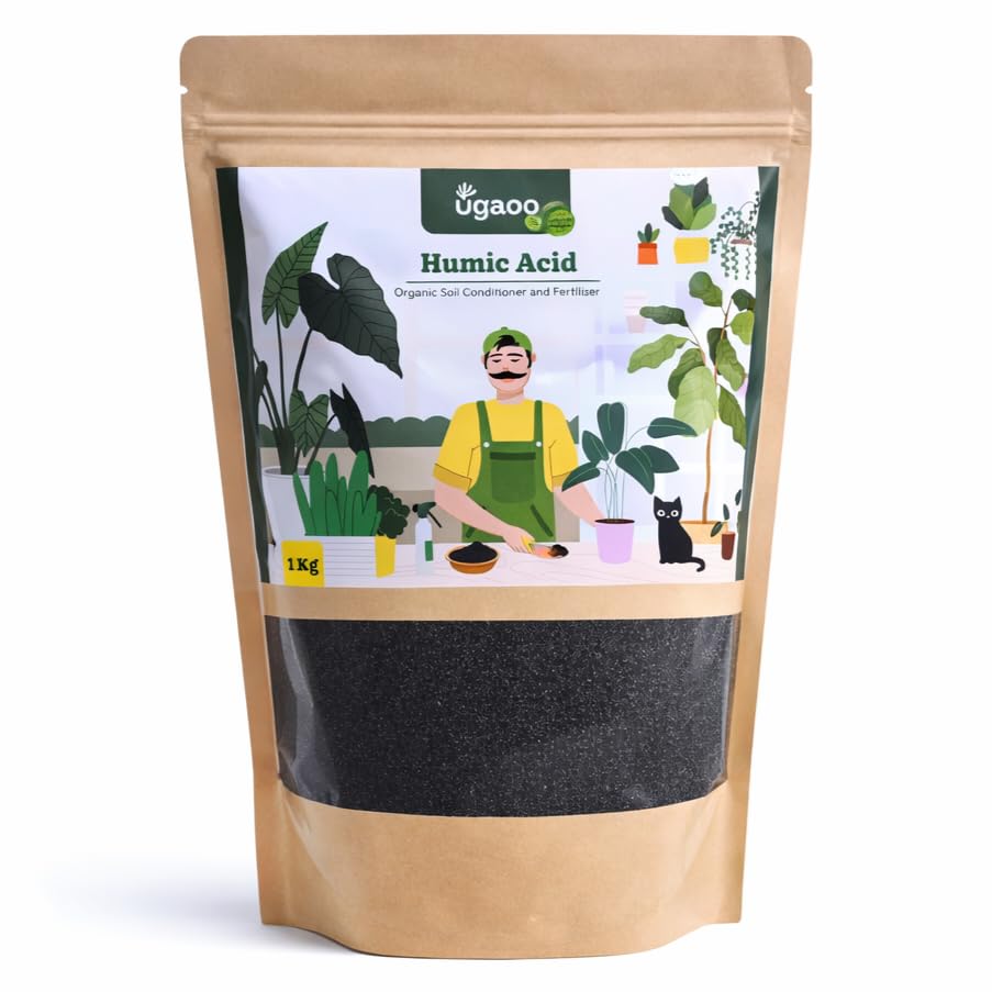 UGAOO Humic Acid (98%) for Plants | Humic Acid Fertilizer for Pla...
