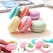 Produktbild Ruikey 6 Stück Mini Macarons Aufbewahrungsbox Pillendose Tablettendose für Kopfhörer, SD-Karten, Schmuck
