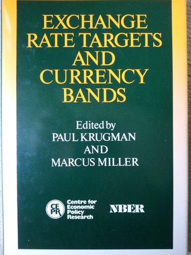 Exchange Rate Targets and Currency Bands 0521415330 Book Cover