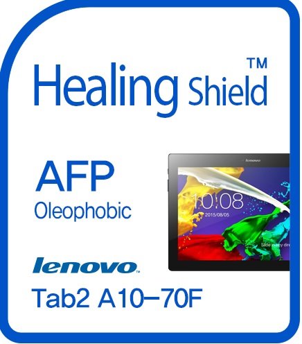 Healingshield �X�L���V�[���t���ی�t�B���� Oleophobic AFP Clear Film for Lenovo Tablet Tab2 A10-70F [Front 1pc]