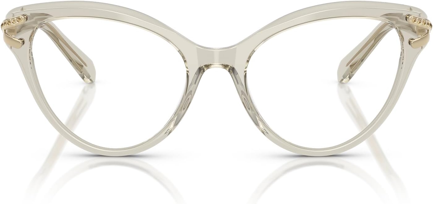 Swarovski womens Sk2030 Cat Eye Prescription Eyewear Frames