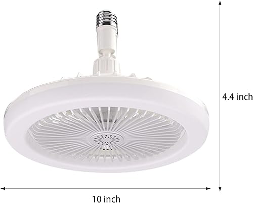 Miniatura 5 de Ventiladores de techo con luces y control remoto, potente ventilador de techo con motor de bajo consumo y alto CFM que proporcionan refrigeración,