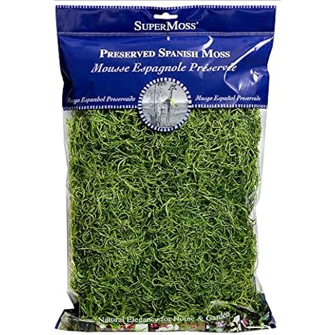 SuperMoss Spanisch Moos konserviert, grasgrün Cover
