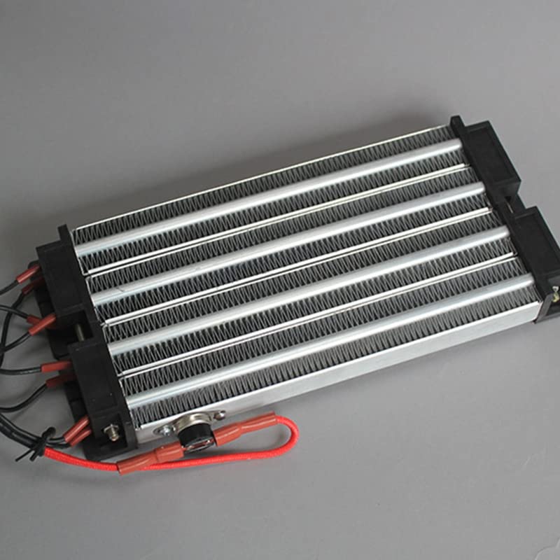 Accesorios para herramientas Elemento calefactor PTC de 220V y 2000W, calentador de aire de cerámica PTC aislado, calentador de ventilador eléctrico PTC, 10 s, genera rápidamente calor duradero