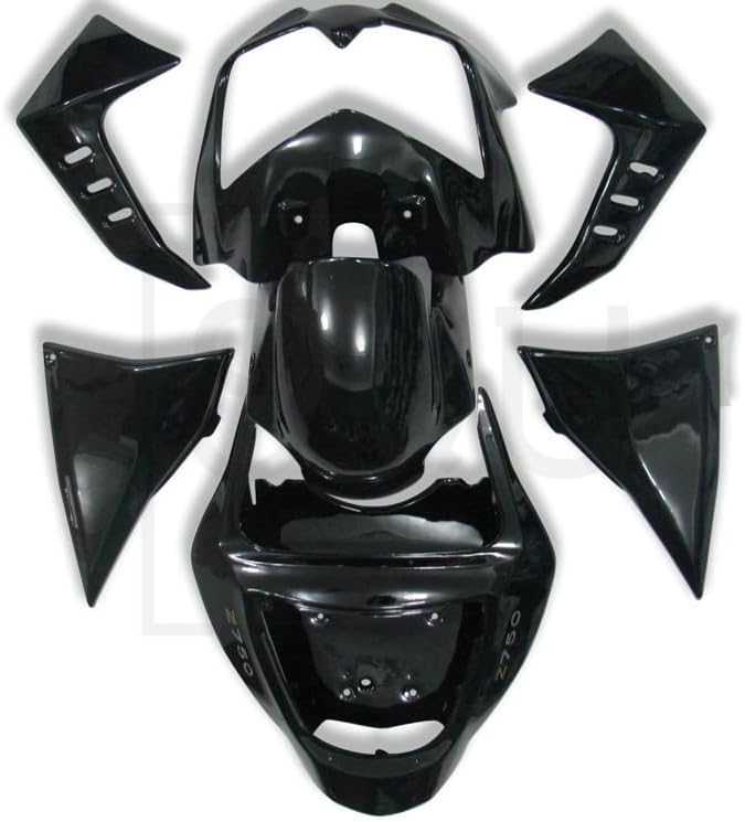 2003 2004 2005 2006 Z1000 Fairings Kit Fit For Motorcycle Bodywork Injection Molded New ABS (Black) EY202