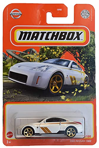 Matchbox Nissan 350Z 2003 a escala 1:64 miniatura 1