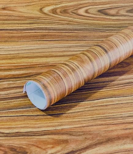 Image of CREON Wood Peel and Stick Wallpaper Thick Decorative Self Adhesive Contact Paper Countertops Waterproof Wood for Cabinets Table Furniture Kitchen Cabinet ETC (Sparkle Wood, 12X60 in)