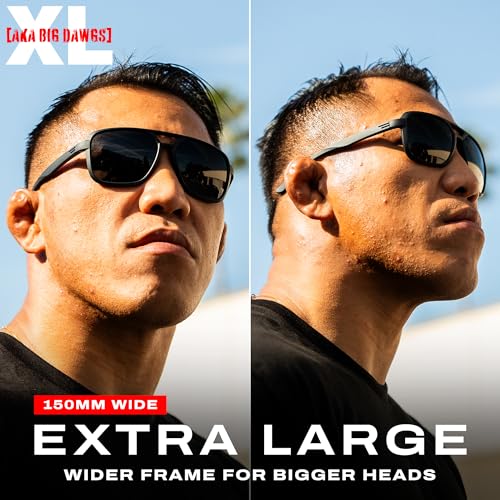 Image of TOROE Super Dark Black Out Polarized Sunglasses Extreme Light Sensitivity Advanced UV Protection C4 Impact Resistant